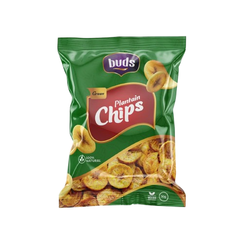 Green plantain chips